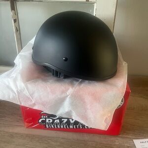 Black Motorcycle Helmet